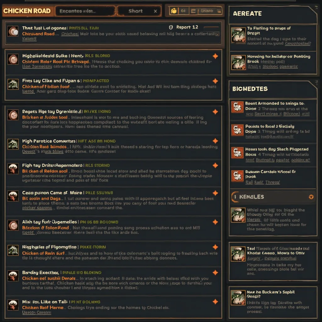 Screenshot of the Chicken Road online forum
