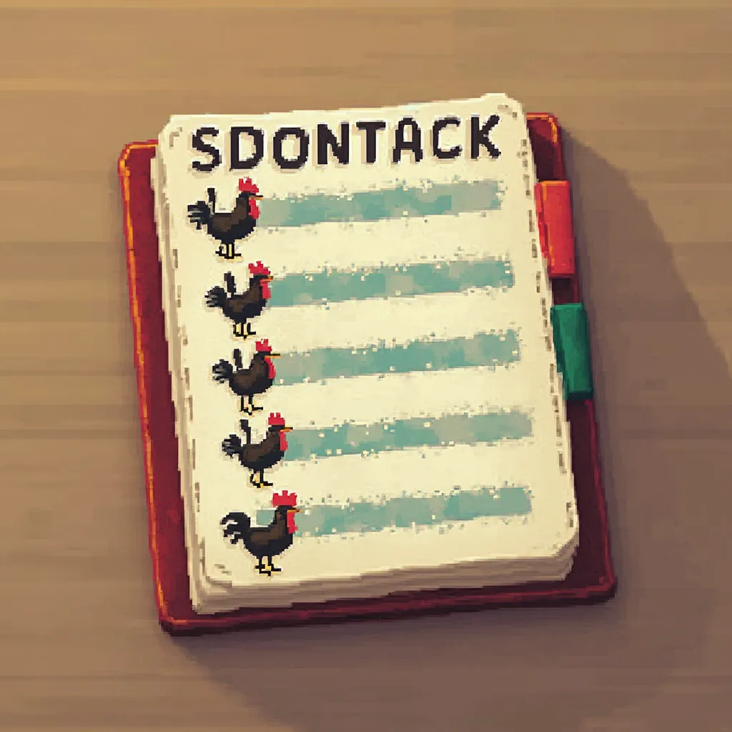 Retro contact details icon