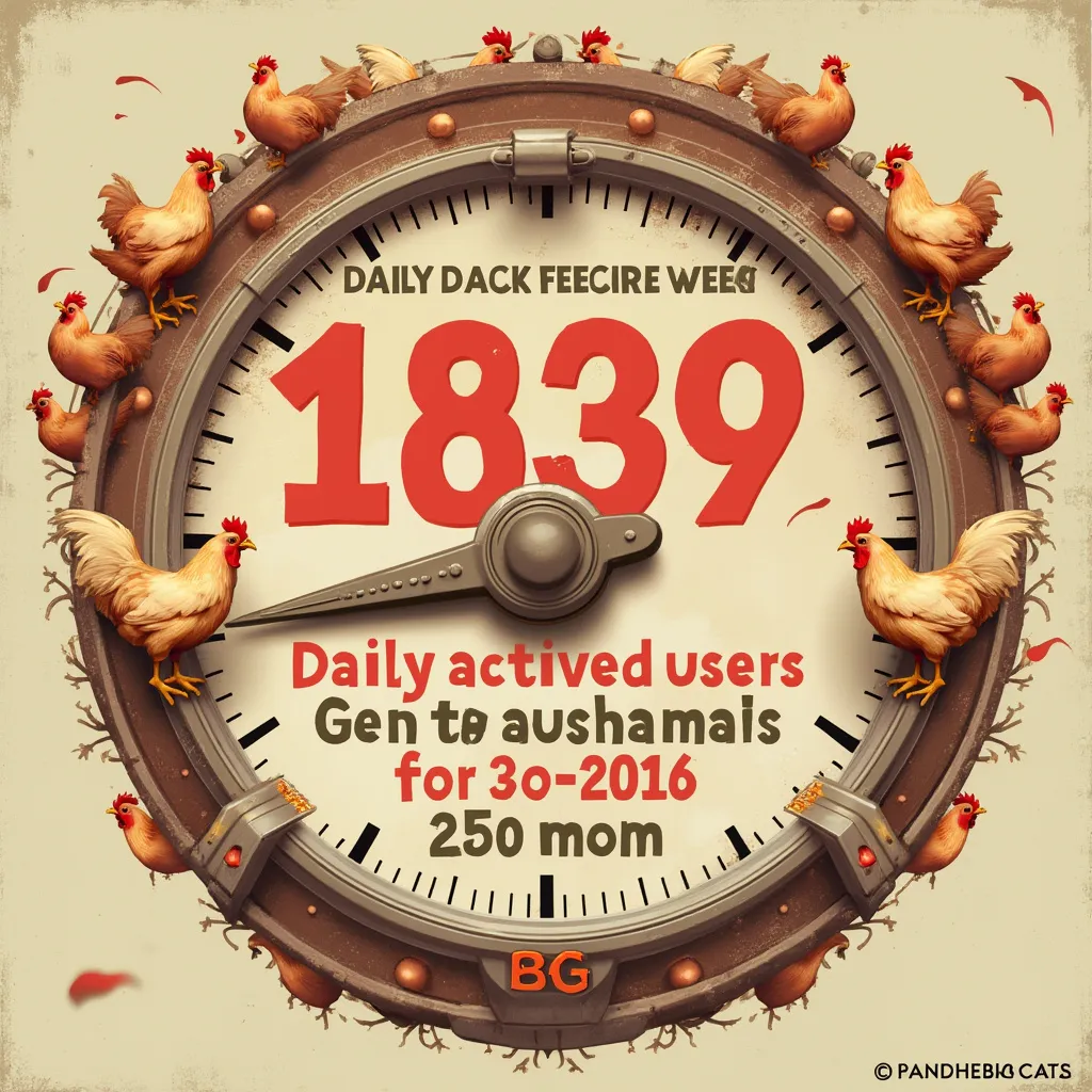 Chart indicating active users